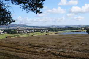 Piperdam looking towards Craigowl hill